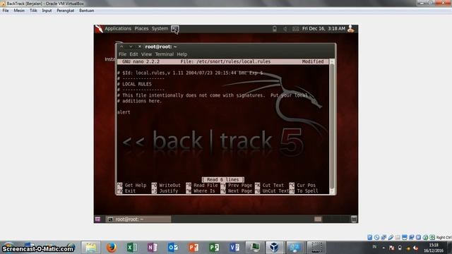 Tutorial Snort menggunakan Linux Backtrack 5 смотреть онлайн