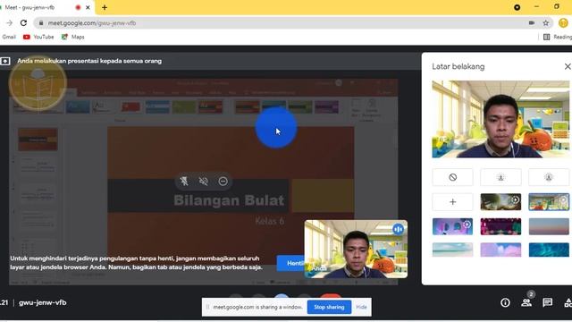 3 Cara Share Screen / Presentasi Materi di Google Meet смотреть онлайн