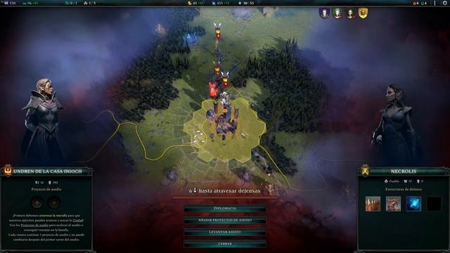 Age of Wonders 4 - Corte Eterna Parte 2 #Barbaian #Chaos #Nature смотреть онлайн