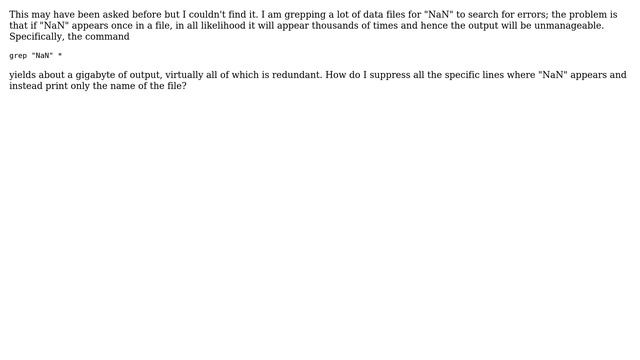 Unix & Linux: Suppress specific instances of search key in grep смотреть онлайн