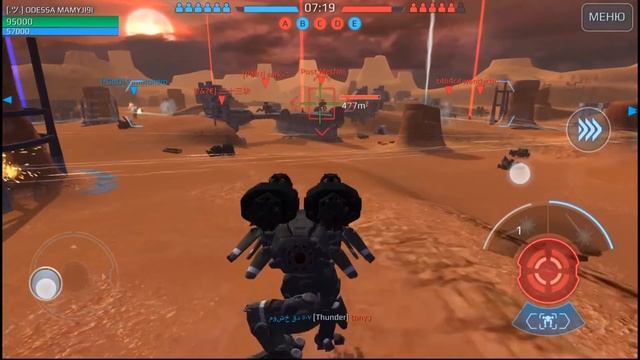 Carnage & ZEUS. Gameplay. War Robots смотреть онлайн