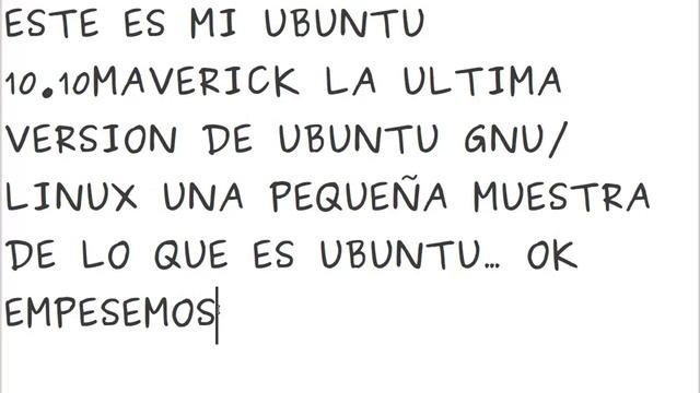 ubuntu 10.10 maverick GNU/LINUX смотреть онлайн