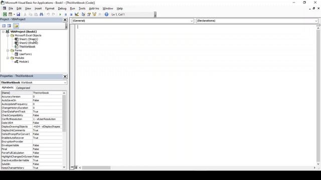 Introduction to user interface of VBA (Visual Basic for Applications) Editor | Learn in 5 Minutes смотреть онлайн