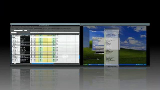 Ubuntu 7.10 + Compiz v.s. Widows XP + some effects смотреть онлайн