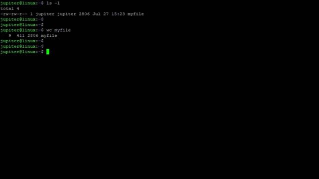 The Linux wc command смотреть онлайн