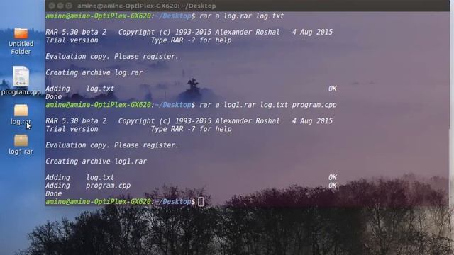 Linux How To Compress And Decompress Files Using RAR Format смотреть онлайн