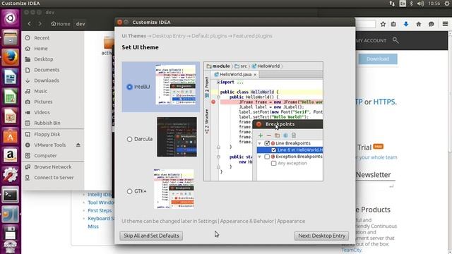 Install and Configure IntelliJ FREE and PAID version for Ubuntu Linux смотреть онлайн