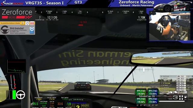 Raceroom VRGT3 Sprint I Race 3 Chang смотреть онлайн