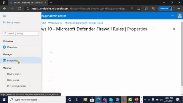 Microsoft Endpoint Manager Intune Endpoint Protection Part III Firewall Policies смотреть онлайн