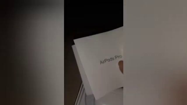 Apple Airpords Pro Unboxing смотреть онлайн