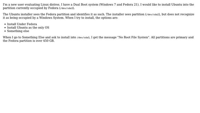 Ubuntu: Ubuntu 14.04.02 LTS Workstation Installer Doesn't Recognize Windows 7 смотреть онлайн