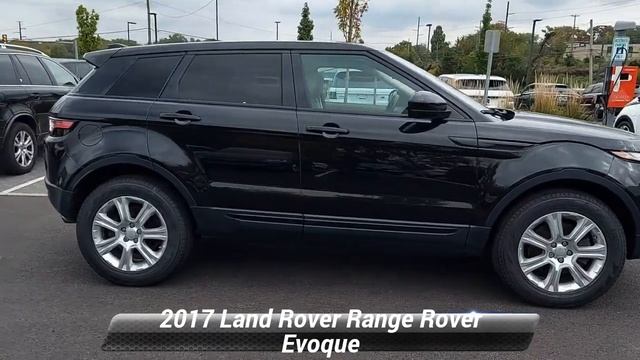 Certified 2017 Land Rover Range Rover Evoque SE, Willow Grove, PA R21389A смотреть онлайн