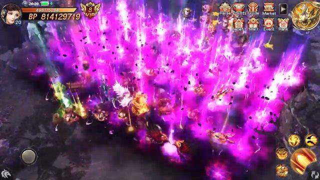 Cool combo fight, cool skills effects, the most powerful MMO mobile game(SAJ 937) смотреть онлайн
