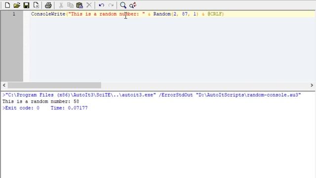 This is a random number script (easy) Autoit3 смотреть онлайн