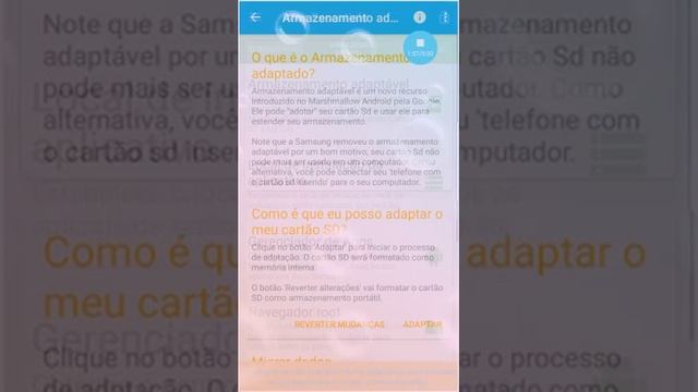 Transformar cartão SD em memória interna nos Samsungs Android 7.0 смотреть онлайн