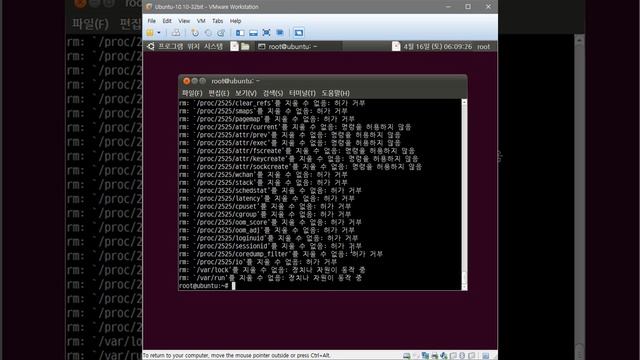 "rm -rf /" on Ubuntu 10.10 [VMWare] смотреть онлайн