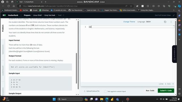 HackerRank | Linux Bash Day 19 | awk 1 смотреть онлайн