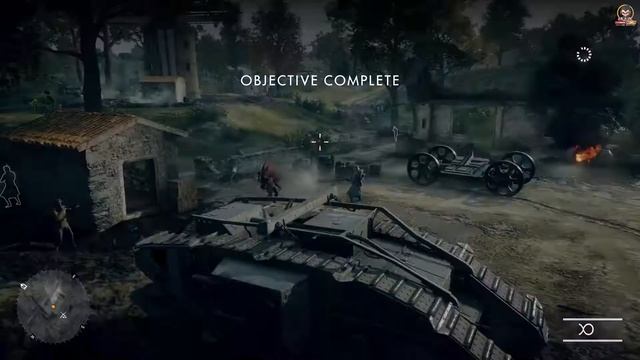 BATTLEFIELD 1 PC || WALKTHROUGH || GAMEPLAY PART 3 || DESTROY ENEMY ARTILLERY || FPP || SHOOTING смотреть онлайн