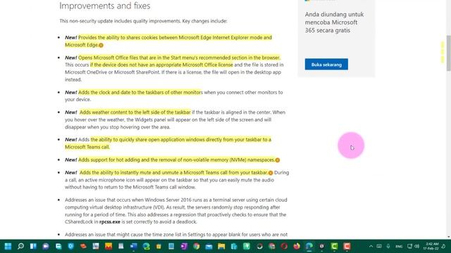 7 Fitur Baru Windows 11 Build 22000.527 Rilis 16 Februari 2022 смотреть онлайн