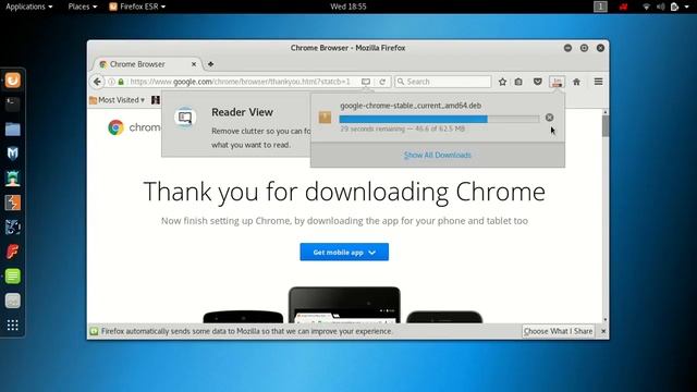 Kali Linux Google Chrome Install 2 смотреть онлайн