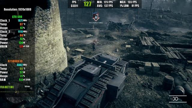NVIDIA GTX 690 - BATTLEFIELD 1 (2016) смотреть онлайн