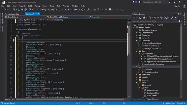 Implemeting Database смотреть онлайн