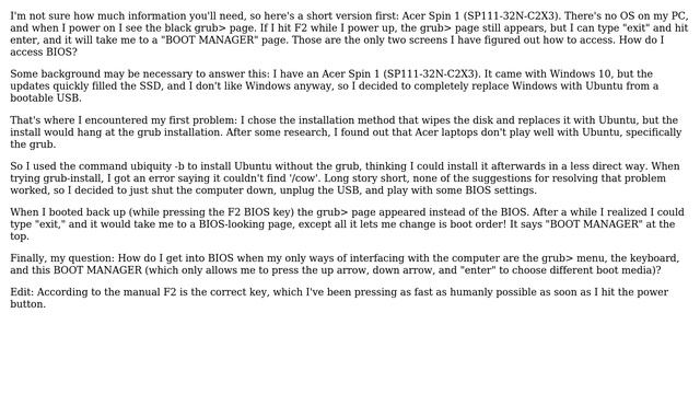 Unix & Linux: How do I Access BIOS with no OS? (2 Solutions!!) смотреть онлайн