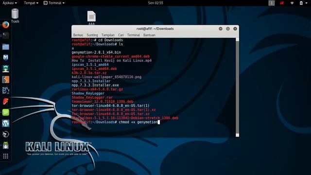 Install Genymotion in Linux смотреть онлайн
