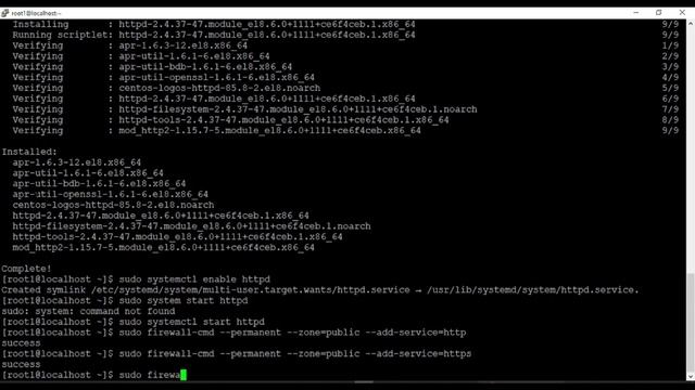 Install and cofig LAMP-centos(SAM) смотреть онлайн