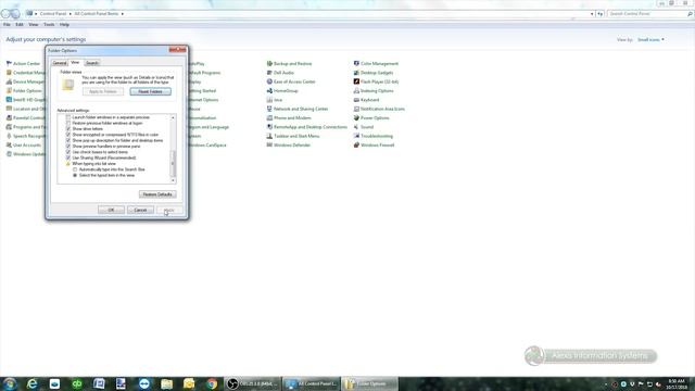 Windows 7 Pro: Folder Options - Add Checked Boxes to Files | Alexis Information Systems смотреть онлайн