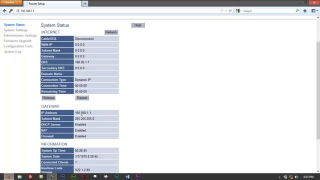 How to Change LAN IP Address on (CD-R King) Encore ENRTR-104 Ethernet Broadband Router смотреть онлайн