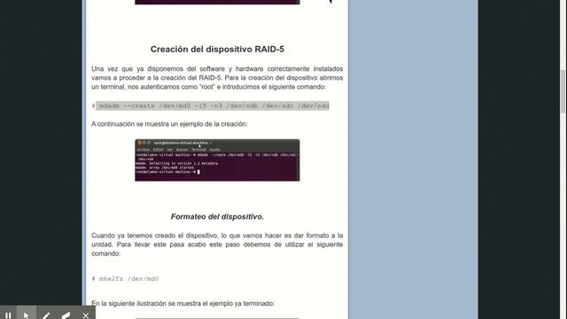 CREAR UN RAID-5 EN LINUX "MDADM" | Blog de David смотреть онлайн
