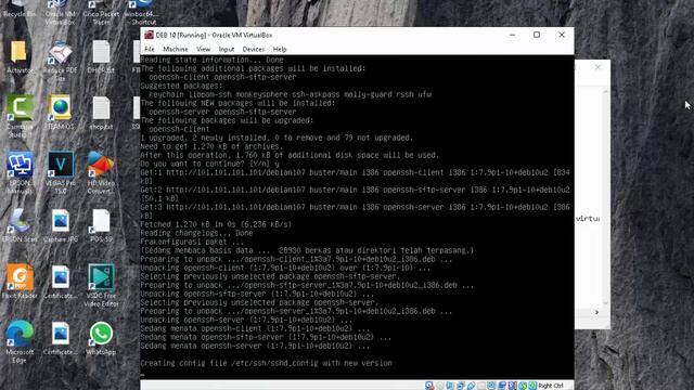 SSH debian 10 Dengan Repository Lokal смотреть онлайн