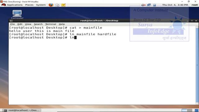 CREATING SYMBOLIC AND HARD LINK FILES смотреть онлайн