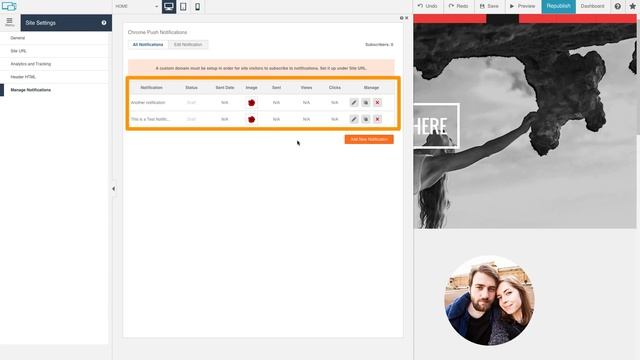 How To Add Chrome Push Notifications