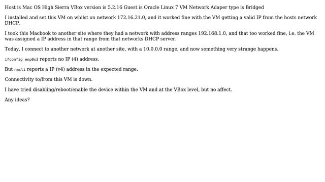 OracleLinux 7.5 Virtual Box No IP смотреть онлайн