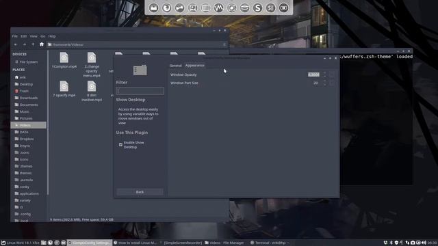 How to install Linux Mint 18.1 Xfce and redesign it - 15 compiz show desktop смотреть онлайн
