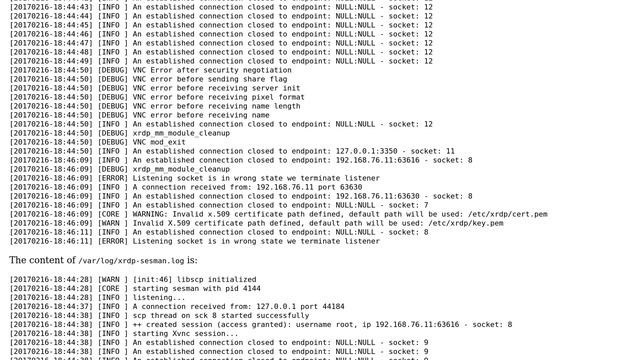 Unix & Linux: Cannot connect to xrdp on Fedora 25 from windows смотреть онлайн