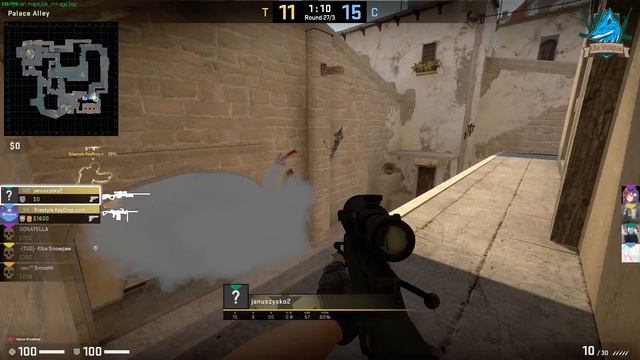 CS:GO on Ubuntu - Rank Match - |Linux|FPS|Action|Shooter| смотреть онлайн