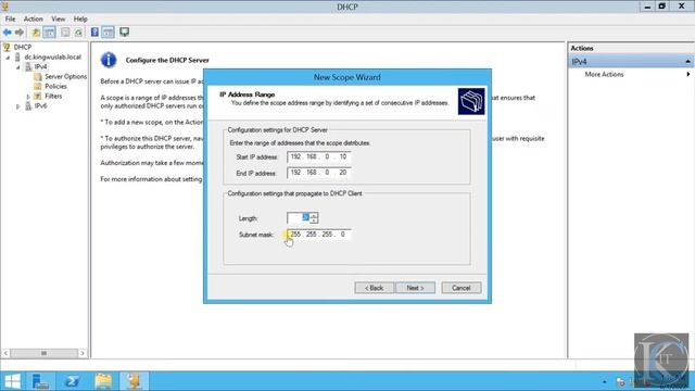Part 5 Installing And Configuring DHCP смотреть онлайн