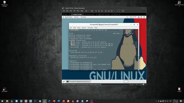 PRACTICA NO. 9, SERVIDOR DNS смотреть онлайн