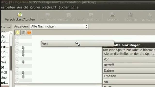 Ubuntu Evolution Spaltenfehler смотреть онлайн