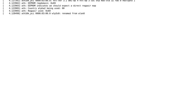 Qualcomm Atheros Device can't find channel 13 WiFi (Ubuntu 16.04.2) смотреть онлайн