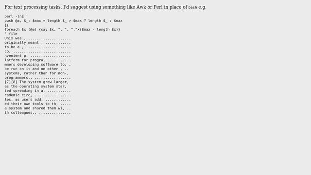 Unix & Linux: Completing the count of characters in every line with dots (3 Solutions!!) смотреть онлайн