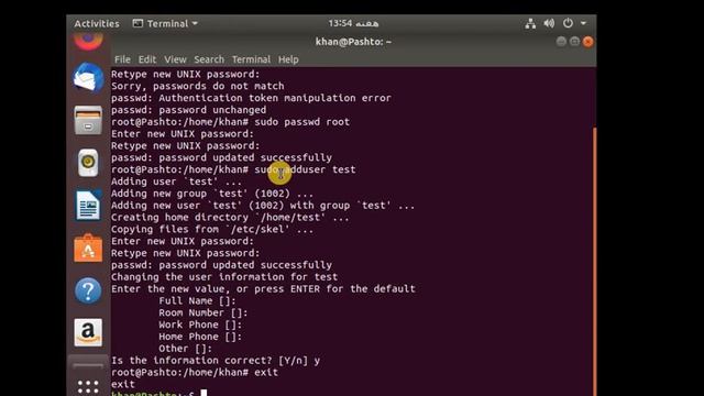 Linux Terminal commands for Beginners -Part4 in Pashto 2020 смотреть онлайн