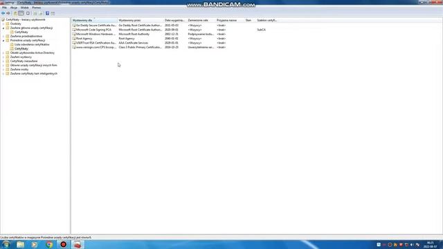 Certyfikaty w systemie windows. смотреть онлайн