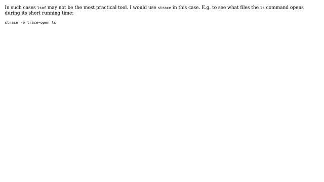 Unix & Linux: command shuts down too quickly for me to lsof it (4 Solutions!!) смотреть онлайн