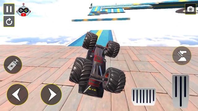 Monster Truck Mega Ramps GT Stunts Racing Simulator - Android Gameplay. смотреть онлайн