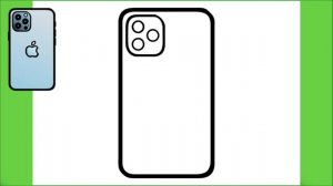 как нарисовать красиво нарисовать айфон