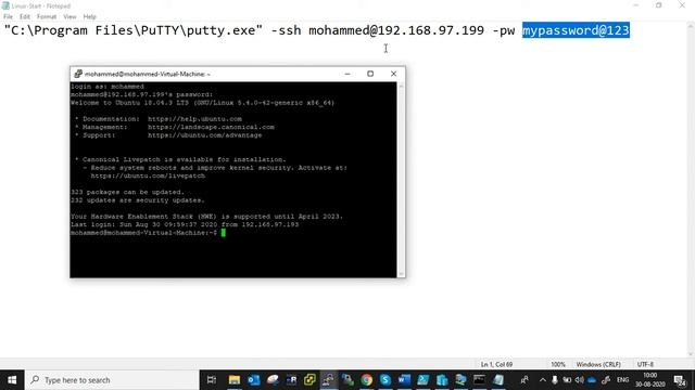How to access the all linux machine with saved credential смотреть онлайн